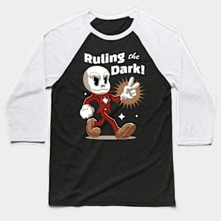 Funny Jack Skeleton Baseball T-Shirt